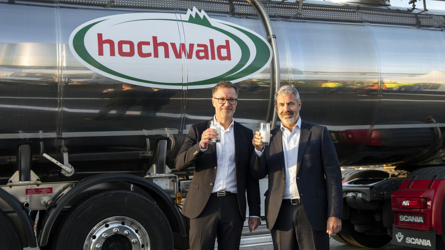 GEA AND HOCHWALD: FIRST MILK INTAKE IN EUROPE'S MOST MODERN DAIRY PLANT